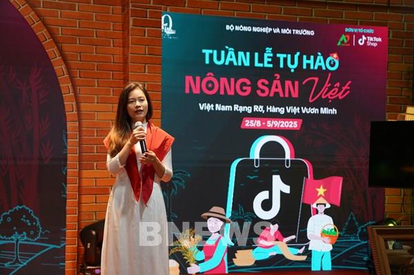 TikTok Shop thúc đẩy tiêu thụ nông sản Việt qua livestream
