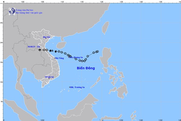 Tin cuối cùng về bão số 6