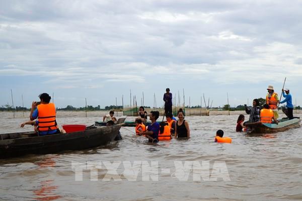 Về miền sen hồng, trải nghiệm mùa nước nổi