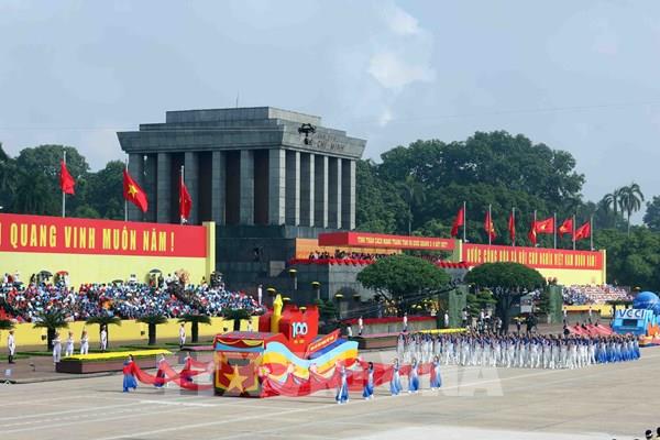 Diễu hành Kỷ niệm 80 năm Quốc khánh 2-9: Các khối quần chúng