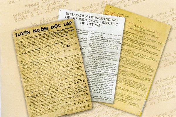 Giá trị trường tồn của Tuyên ngôn Độc lập 2/9/1945