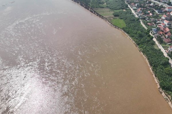 Thực hư thông tin vỡ đê Hữu Thao ở Phú Thọ