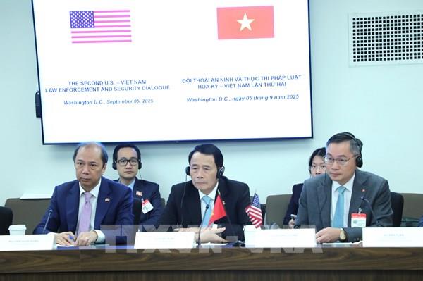 Việt Nam - Mỹ hợp tác an ninh và thực thi pháp luật