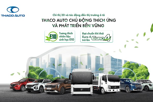 THACO AUTO chủ động thích ứng với Chỉ thị 20