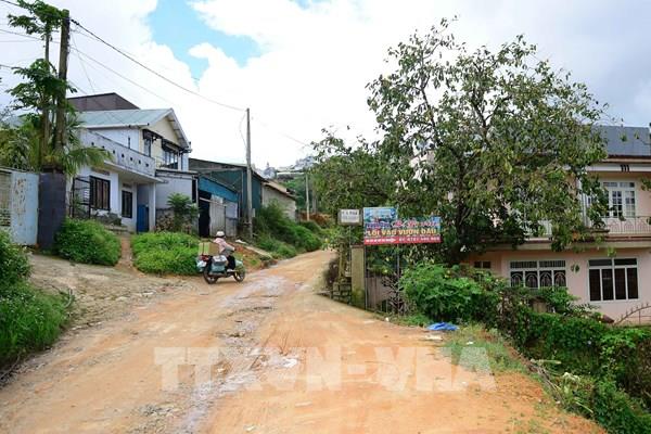 Đường tránh trăm tỷ ở Đà Lạt vẫn thi công trắc trở do vướng mặt bằng