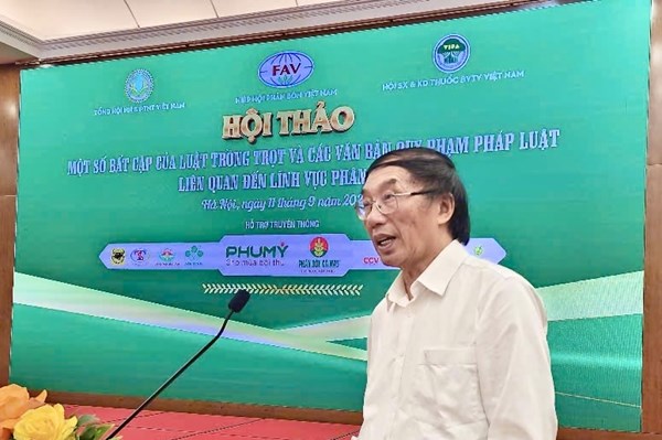 Hiệp hội Phân bón Việt Nam kiến nghị sửa Luật Trồng trọt để quản lý phân bón hiệu quả