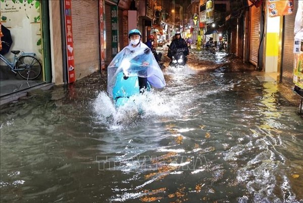 Cảnh báo mưa cường suất lớn trên 80mm trong 3 giờ tại nhiều khu vực