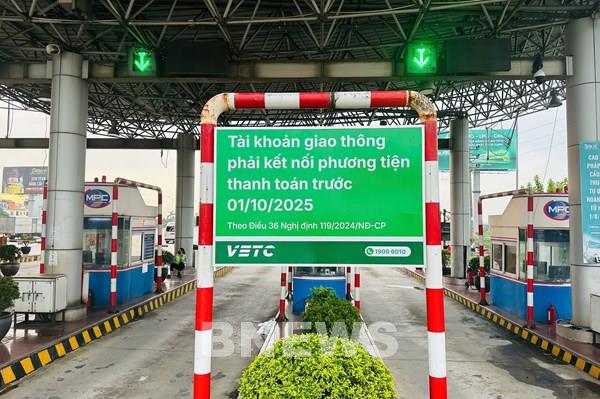 Còn 2,8 triệu tài khoản giao thông chưa kết nối thanh toán không dùng tiền mặt
