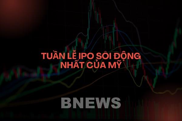 Tuần lễ IPO sôi động nhất của Mỹ từ năm 2021
