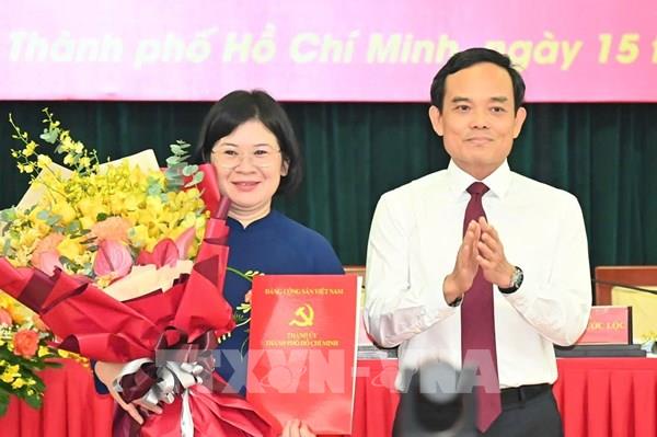 Chỉ định đồng chí Văn Thị Bạch Tuyết giữ chức Phó Bí thư Thành ủy Thành phố Hồ Chí Minh