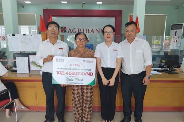 Bảo hiểm Agribank Thừa Thiên - Huế chi trả hơn 250 triệu đồng cho khách hàng