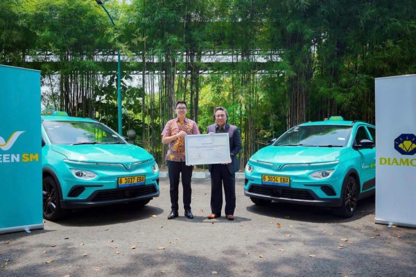 Green SM ra mắt dịch vụ taxi điện tại Sân bay Quốc tế Soekarno-Hatta (Indonesia)