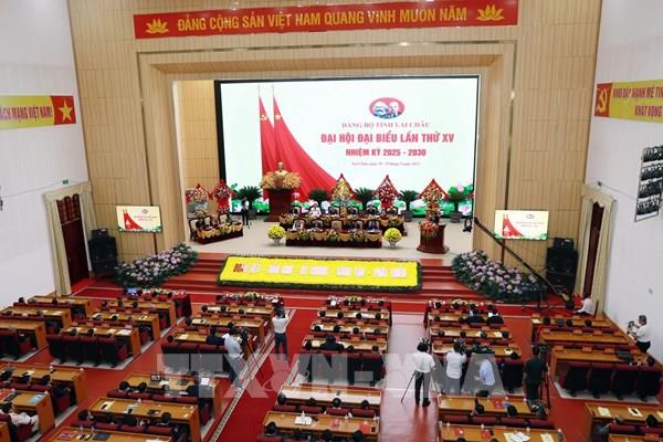 Đại hội đại biểu Đảng bộ tỉnh Lai Châu nhiệm kỳ 2025-2030 chính thức khai mạc