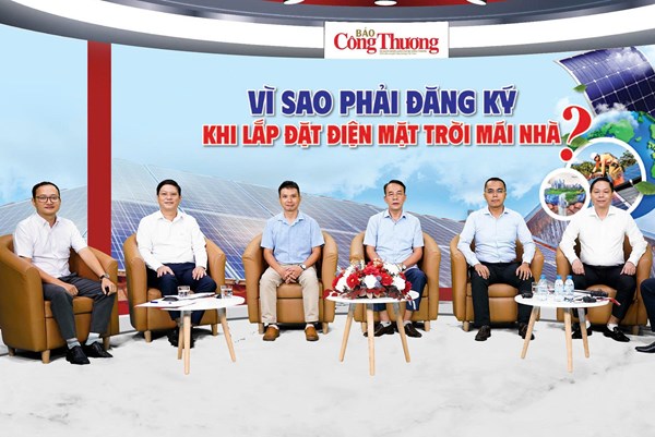 Làm rõ những băn khoăn về đăng ký điện mặt trời mái nhà