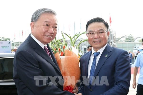 Tổng Bí thư Tô Lâm: Tập đoàn Công nghiệp - Năng lượng Quốc gia Việt Nam “Tiên phong - Vượt trội - Bền vững - Toàn cầu”