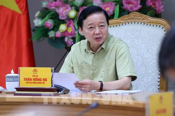 Phó Thủ tướng Trần Hồng Hà: Hoàn thiện cơ chế đặc thù về đất đai và môi trường cho Trung tâm tài chính quốc tế