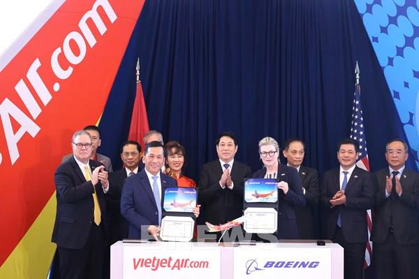 Vietjet nhận bàn giao tàu bay Boeing đầu  tiên – dấu mốc 30 năm quan hệ Việt Nam – Hoa Kỳ