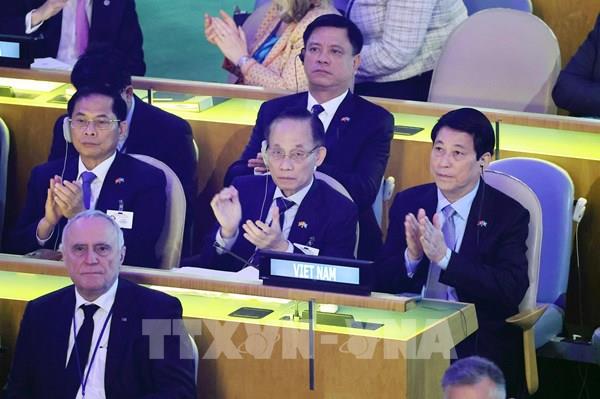 Chủ tịch nước Lương Cường dự Lễ Kỷ niệm 80 năm thành lập Liên hợp quốc
