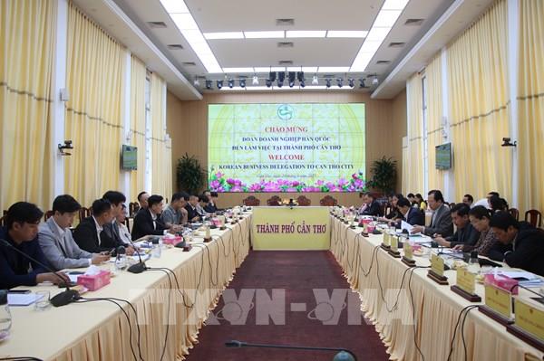 Doanh nghiệp Hàn Quốc tìm cơ hội đầu tư tại Cần Thơ