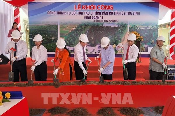 Vĩnh Long khởi công tu bổ, tôn tạo di tích Căn cứ Tỉnh ủy Trà Vinh