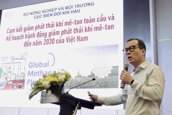 Nâng cao nhận thức về giảm phát thải khí mê-tan
