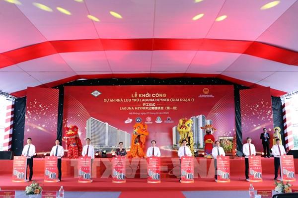 Hải Phòng khởi công dự án nhà lưu trú quy mô hơn 4.000 căn