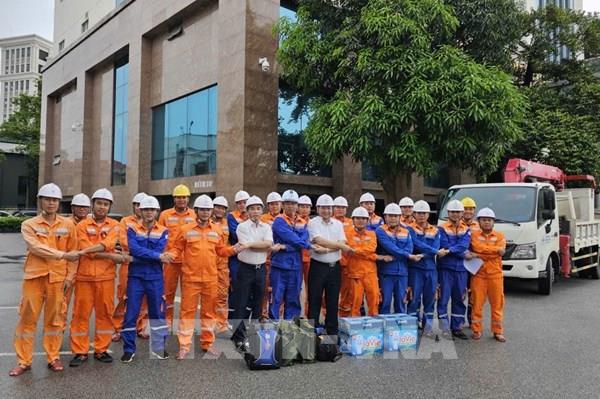 Bão số 10: Điện lực Hải Phòng thành lập đội xung kích hỗ trợ các tỉnh miền Trung
