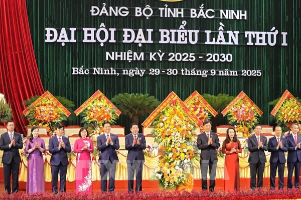 Đồng chí Nguyễn Hồng Thái được chỉ định giữ chức Bí thư Tỉnh ủy Bắc Ninh