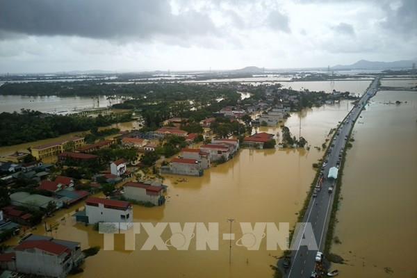 4 người chết, hơn 8.800 hộ dân ngập lụt sau bão số 10 ở Thanh Hóa