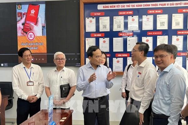 Bí thư Thành ủy Tp. Hồ Chí Minh Trần Lưu Quang: Chú ý tạo động lực cho đội ngũ cán bộ cơ sở