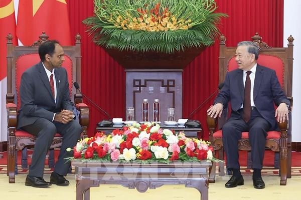 Tổng Bí thư Tô Lâm tiếp Chủ tịch Tập đoàn Marvell toàn cầu