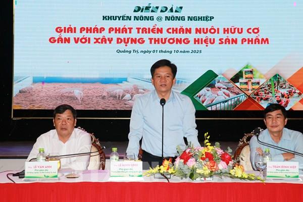 Phát triển chăn nuôi hữu cơ gắn với xây dựng thương hiệu sản phẩm  