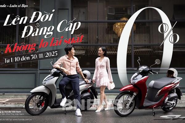 Honda tung ưu đãi khủng cho Sh mode