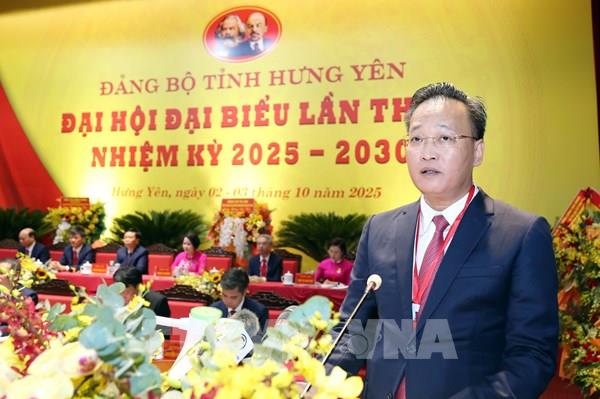 Đồng chí Nguyễn Hữu Nghĩa tiếp tục giữ chức Bí thư Tỉnh ủy Hưng Yên