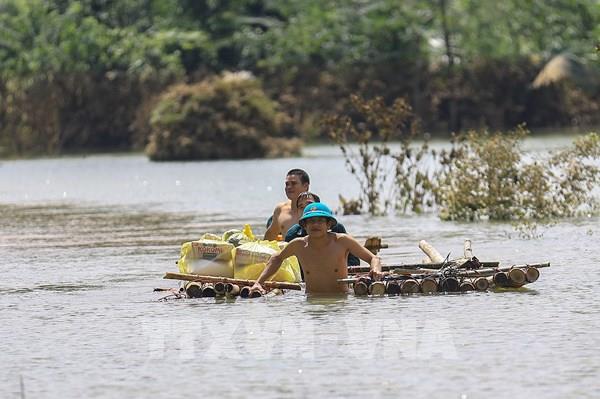 Phú Thọ: 18 hộ dân xóm Thỏi Láo bị cô lập sau bão số 10