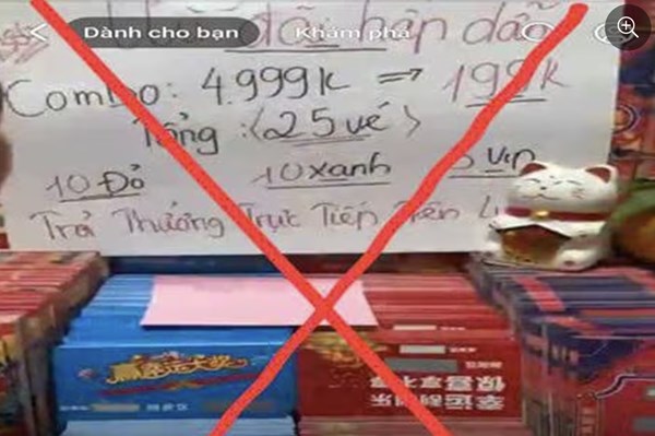 Cảnh giác trước thủ đoạn lừa đảo "xổ số cào online"