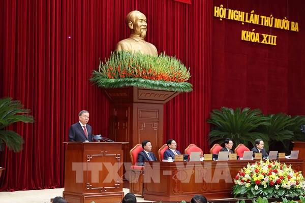 Tổng Bí thư Tô Lâm: Xây dựng văn kiện trình Đại hội XIV định hình tư duy chiến lược, tầm nhìn và định hướng phát triển đất nước