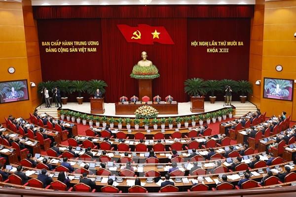 Phát biểu của Tổng Bí thư Tô Lâm tại Phiên khai mạc Hội nghị Trung ương lần thứ mười ba Ban Chấp hành Trung ương Đảng khóa XIII