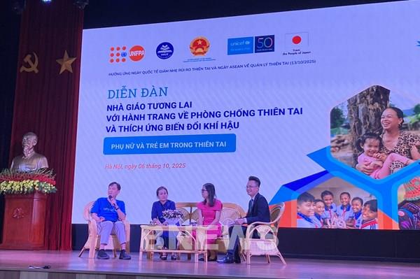 Hành trang bảo vệ an toàn cho phụ nữ, trẻ em trước thiên tai