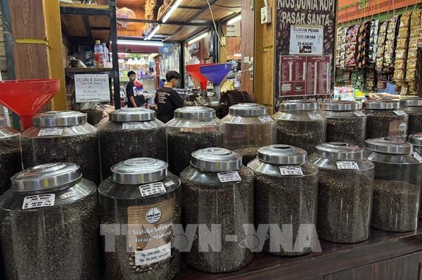 Indonesia mở rộng thị trường xuất khẩu cà phê