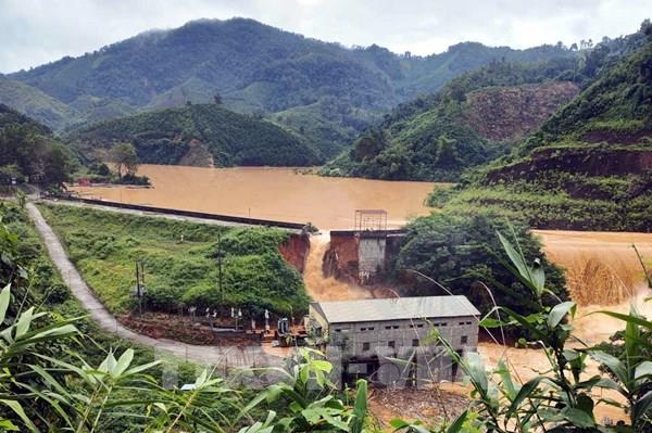 Bộ Công Thương thông tin về sự cố vỡ mảng tường bao ngăn đập đất thủy điện Bắc Khê 1