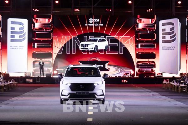 Honda City và Honda CR-V e:HEV RS thắng lớn tại Better Choice Awards 2025