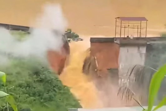 Vỡ đập thủy điện Bắc Khê (Lạng Sơn): Đã di dời toàn bộ dân ở vùng hạ du đến nơi an toàn