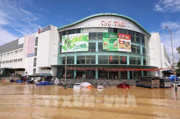 Hình ảnh mới nhất Thái Nguyên chìm trong trận lụt lịch sử