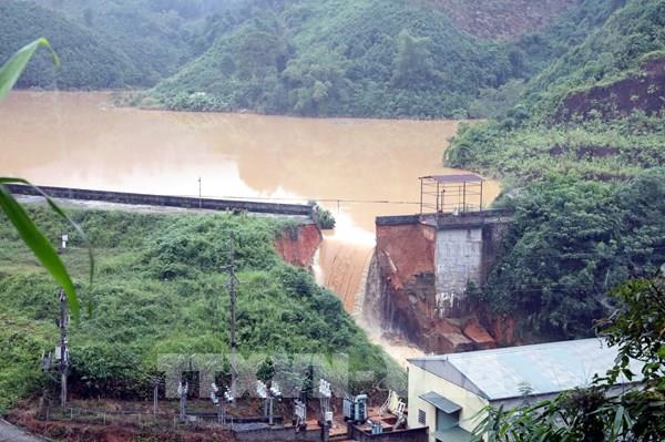 Cận cảnh hiện trường sự cố vỡ đập thuỷ điện Bắc Khê 1
