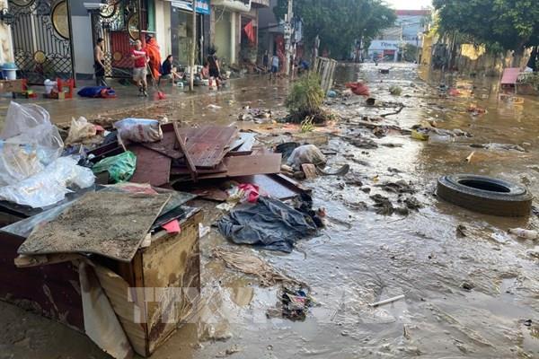 Nước lũ rút, Cao Bằng khẩn trương khắc phục hậu quả