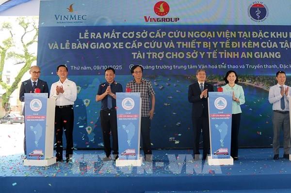 Ra mắt Cơ sở cấp cứu ngoại viện hiện đại tại Đặc khu Phú Quốc