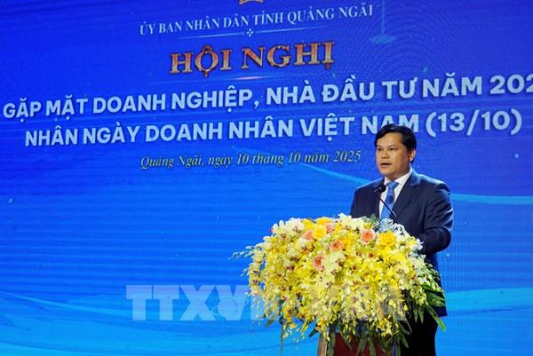 Quảng Ngãi tạo môi trường đầu tư thông thoáng, đồng hành cùng doanh nghiệp