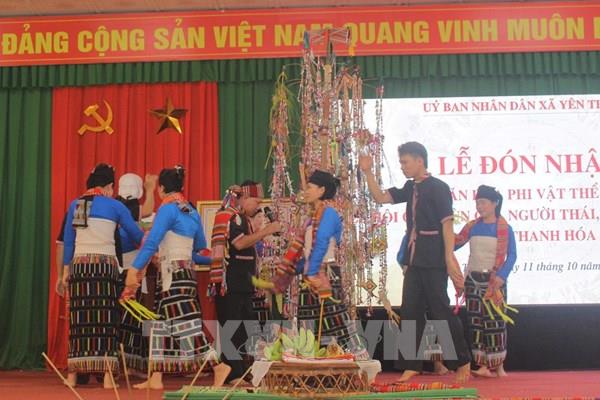 Đón nhận Di sản văn hóa phi vật thể Quốc gia Lễ hội Chá Mùn