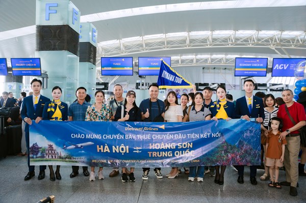 Vietravel Airlines mở đường bay charter kết nối Hà Nội – Hoàng Sơn (Trung Quốc)